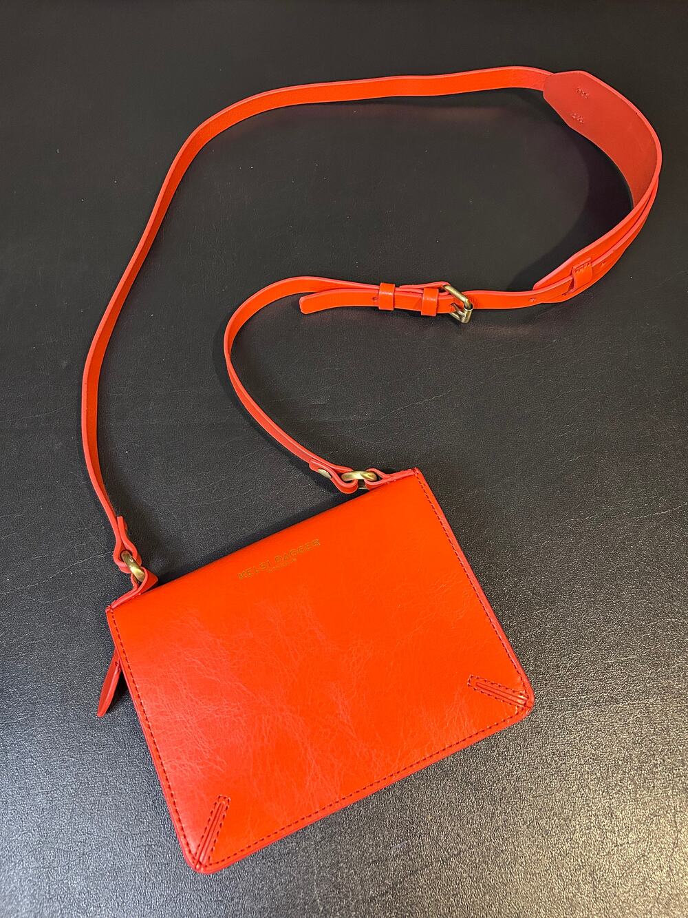 Kelsi Dagger Brooklyn Leather Poppy Camera Bag Crossbody